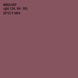 #86545F - Spicy Mix Color Image