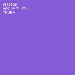 #865BD8 - True V Color Image