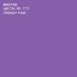 #865FAB - Trendy Pink Color Image