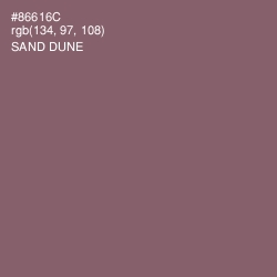 #86616C - Sand Dune Color Image