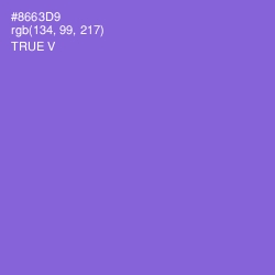 #8663D9 - True V Color Image