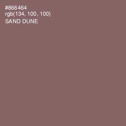 #866464 - Sand Dune Color Image