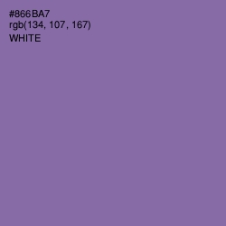 #866BA7 - Wisteria Color Image