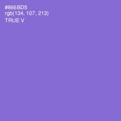 #866BD5 - True V Color Image