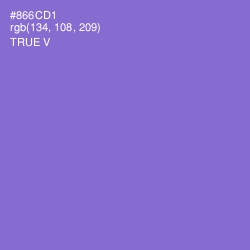 #866CD1 - True V Color Image