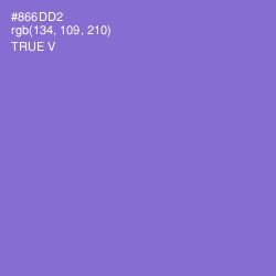 #866DD2 - True V Color Image
