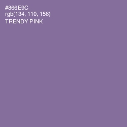 #866E9C - Trendy Pink Color Image