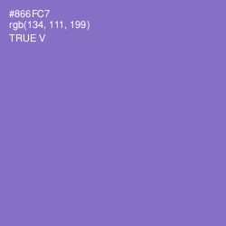 #866FC7 - True V Color Image