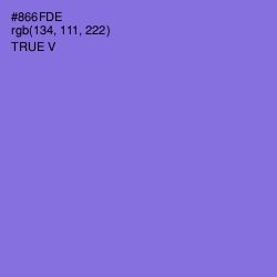 #866FDE - True V Color Image