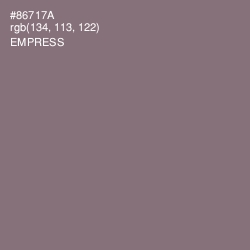 #86717A - Empress Color Image