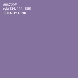 #86729F - Trendy Pink Color Image