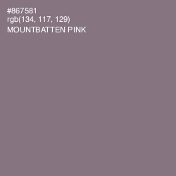 #867581 - Mountbatten Pink Color Image