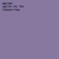#86789F - Trendy Pink Color Image