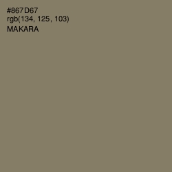 #867D67 - Makara Color Image