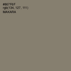 #867F6F - Makara Color Image