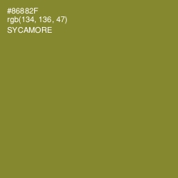 #86882F - Sycamore Color Image