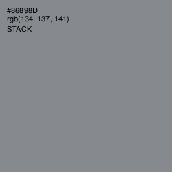 #86898D - Stack Color Image