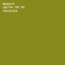 #868A1D - Hacienda Color Image
