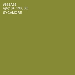 #868A35 - Sycamore Color Image