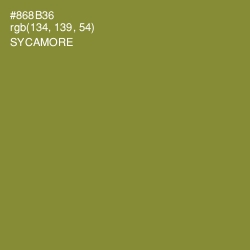 #868B36 - Sycamore Color Image