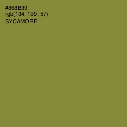 #868B39 - Sycamore Color Image