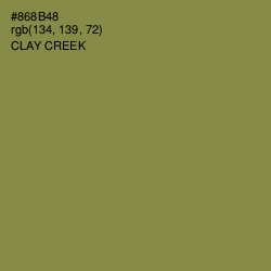 #868B48 - Clay Creek Color Image