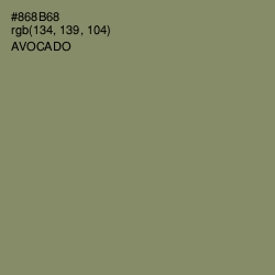 #868B68 - Avocado Color Image