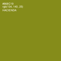 #868C19 - Hacienda Color Image