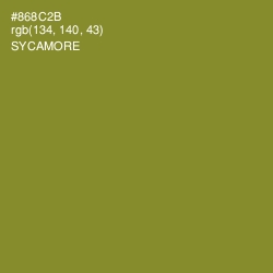 #868C2B - Sycamore Color Image