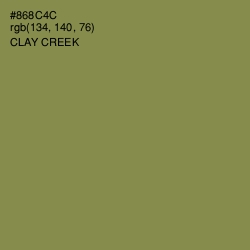 #868C4C - Clay Creek Color Image