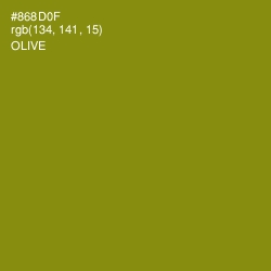 #868D0F - Olive Color Image