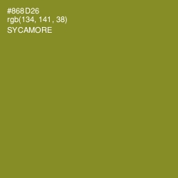 #868D26 - Sycamore Color Image