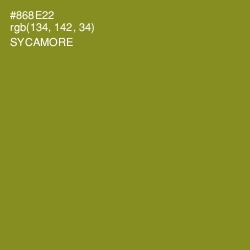 #868E22 - Sycamore Color Image