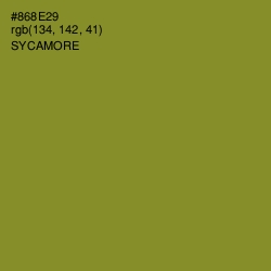 #868E29 - Sycamore Color Image