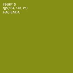 #868F15 - Hacienda Color Image