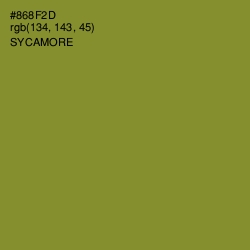 #868F2D - Sycamore Color Image