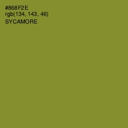 #868F2E - Sycamore Color Image