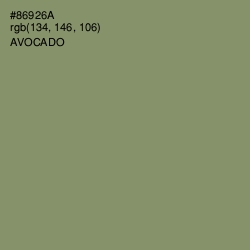 #86926A - Avocado Color Image