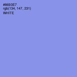 #8693E7 - Portage Color Image