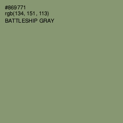 #869771 - Battleship Gray Color Image