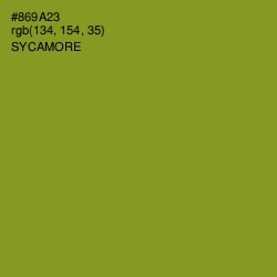 #869A23 - Sycamore Color Image