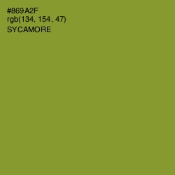 #869A2F - Sycamore Color Image