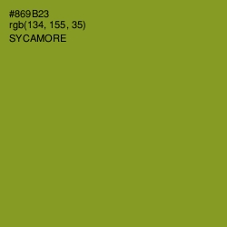 #869B23 - Sycamore Color Image