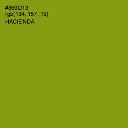 #869D13 - Hacienda Color Image