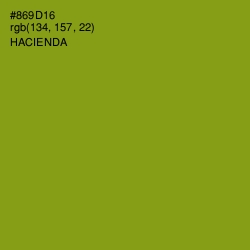 #869D16 - Hacienda Color Image