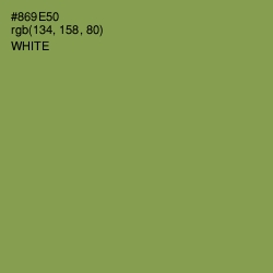 #869E50 - Chelsea Cucumber Color Image