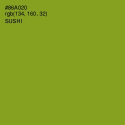#86A020 - Sushi Color Image