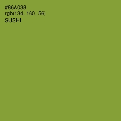 #86A038 - Sushi Color Image