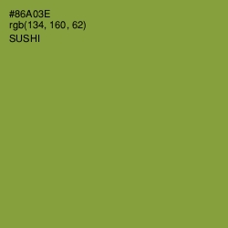 #86A03E - Sushi Color Image