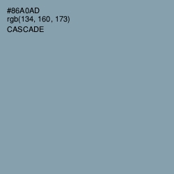 #86A0AD - Cascade Color Image